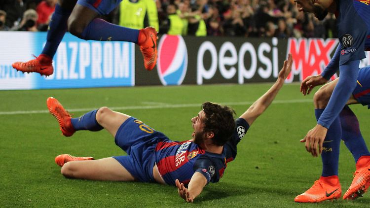 Mit seinem Tor hat sich Sergi Roberto ins kollektive Gedächtnis der Barcelona-Fans gebrannt.
