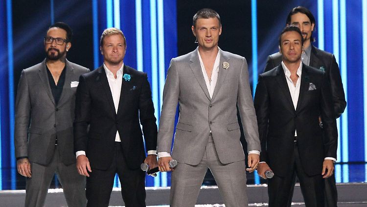 Nehmen Sie sich vor ihnen in Acht: die Backstreet Boys.