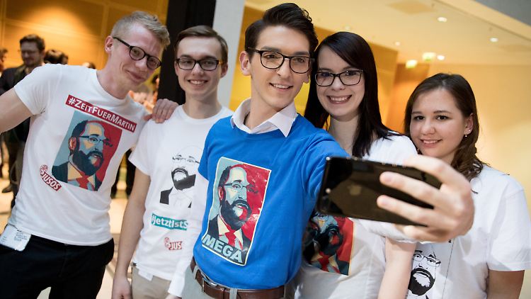 Bei den Jusos ist die Begeisterung für Kanzlerkandidat Martin Schulz groß.