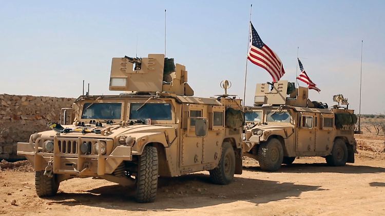 Inzwischen ist die US-Armee mit 1000 Soldaten in Syrien aktiv.