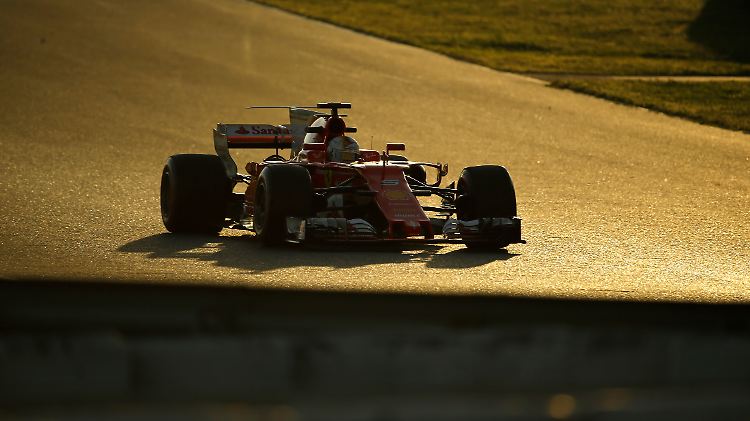 Sebastian Vettel und Ferrari hinterließen in Barcelona einen herausragend guten Eindruck.