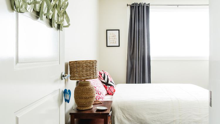 Wohnen bei ganz normalen Leuten: Dieses Gästezimmer befindet sich bei einer Familie in Sydney.