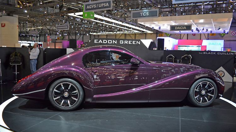 Retro ist in - glaubt jedenfalls die Fahrzeugschmiede Eadon Green, die den Black Cuilin in Genf zeigt.