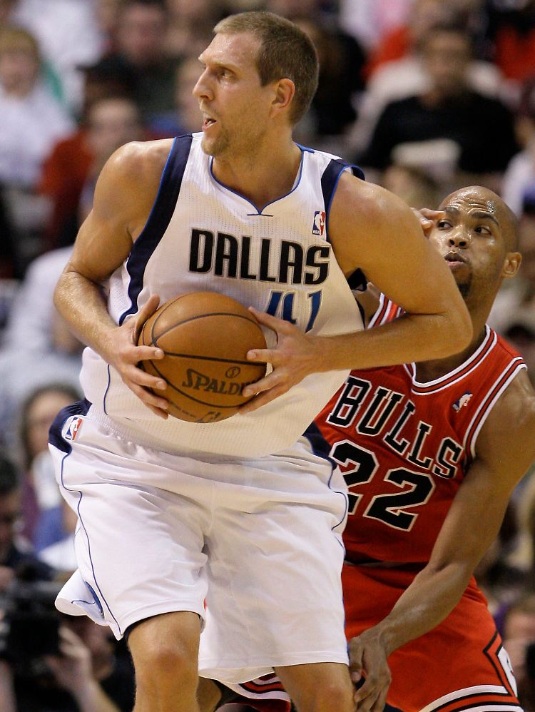 Bester Mann auf dem Parkett: Dirk Nowitzki.