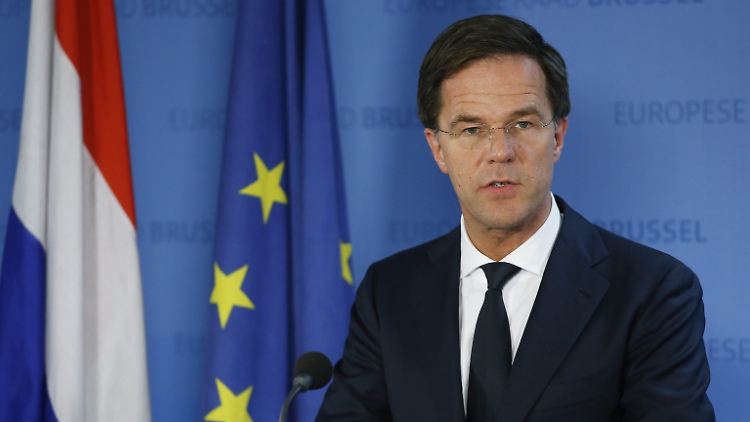 Mark Rutte, Ministerpräsident der Niederlande.