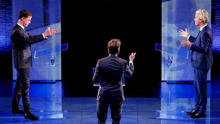 Rutte (l.) und Wilders: "Regieren ist etwas anderes als twittern".