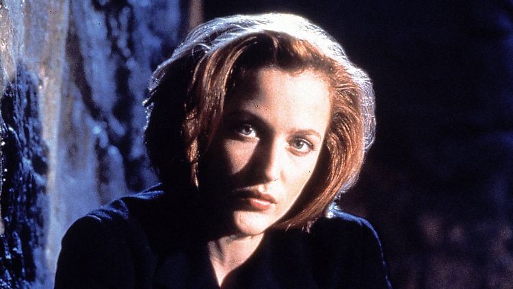 Gillian Anderson 1999 als "Dana Scully" - da war sie schon viele Jahre lang in Therapie.