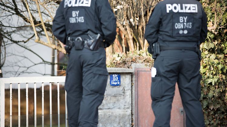 Razzia gegen Reichsbürger im Februar 2017.