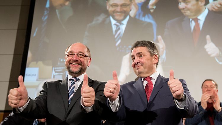 Daumen hoch bei der SPD.