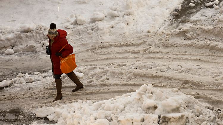 "Stella" sorgte in Kanada für bis zu 70 Zentimeter Neuschnee.