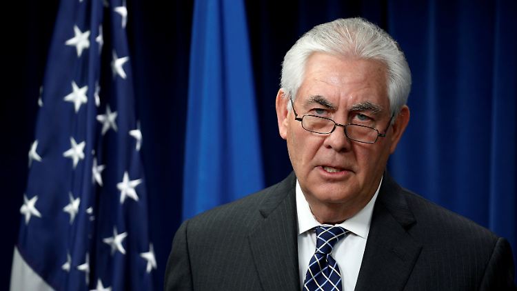 Tillerson fordert unter anderem eine Reform des Umgangs mit Israel.