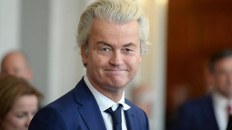 Der Niederländer Geert Wilders einer der bekanntesten Rechtspopulisten Europas.