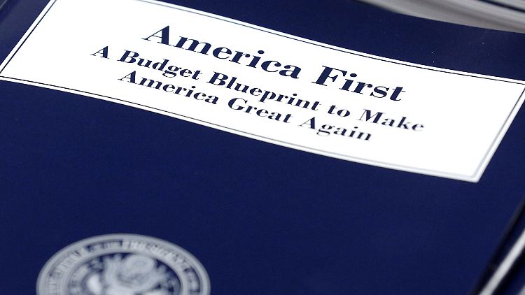 Der Titel ist Programm: Trumps Budget setzt auf "America First".