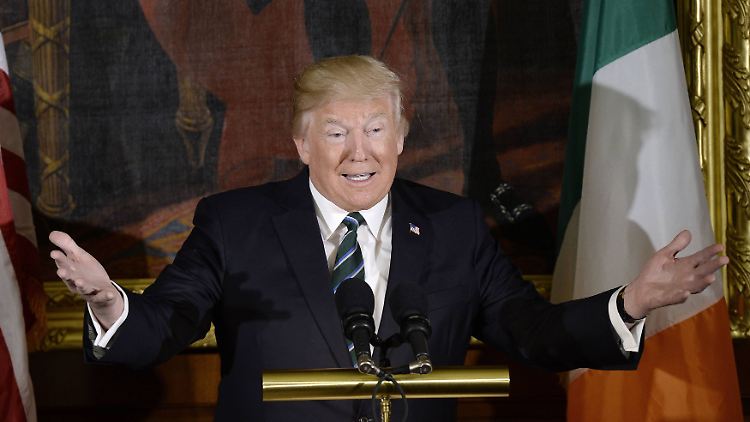 Trump sucht die Schuld für das Datenleck bei der Vorgängerregierung.