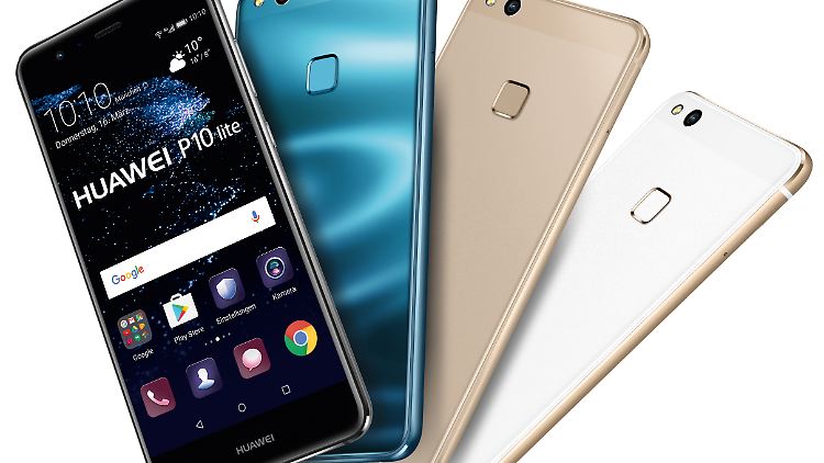 Das Huawei P10 Lite ist ein schickes Mittelklasse-Smartphone.