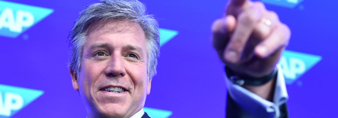 Macht ordentlich Kasse: SAP-Chef Bill McDermott ist Spitzenverdiener unter den Dax-Chefs.