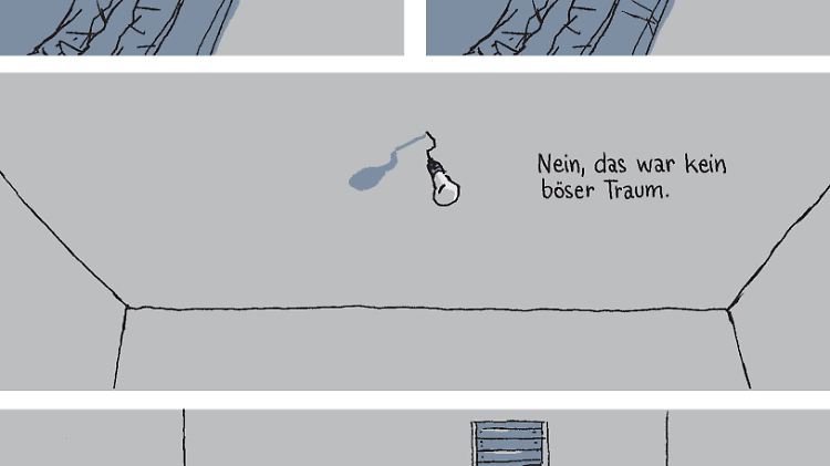 Ein kahler Raum: Delisle erkundet ihn aus immer neuen Perspektiven.