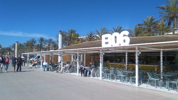 Der neue "Beach Club Six". 