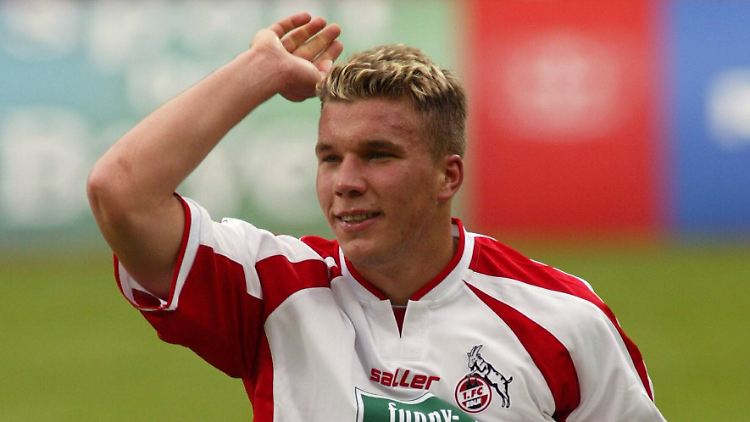 Immer ein Kölner: Lukas Podolski.