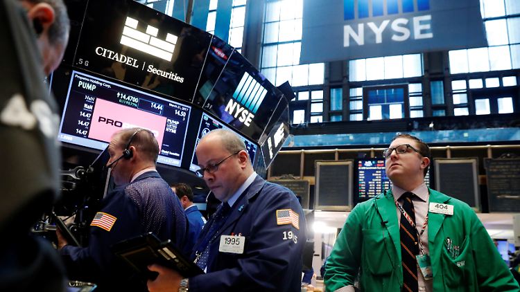 An der Wall Street ging es im Laufe des Tages bergab.