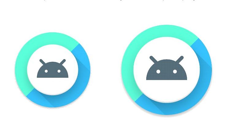 Unter Android O können sich App-Symbole automatisch an verschiedene Geräte anpassen.