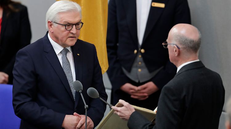 Der 12. Bundespräsident der Bundesrepublik Deutschland: Frank-Walter Steinmeier.