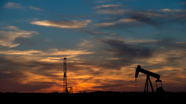 Eine Fracking-Anlage in Texas.