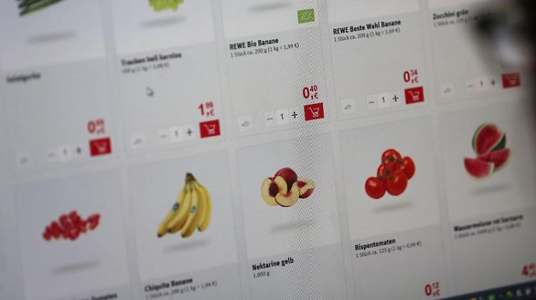 Lebensmittel im Internet: online bestellen, offline liefern lassen.