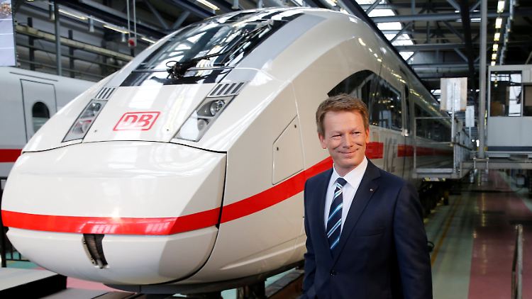 Bahnchef Lutz: Der neue an der Spitze des Staatskonzerns beginnt als Überbringer guter Nachrichten aus der Zeit seines Vorgängers. 