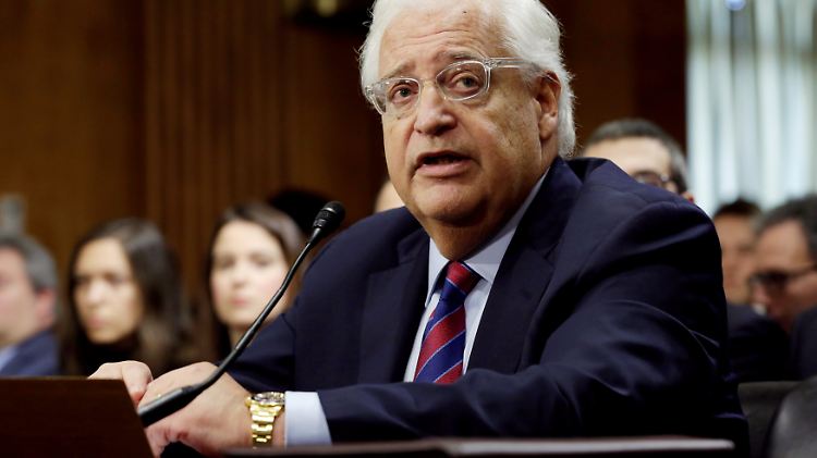 Friedman vertritt künftig die USA in Tel Aviv.