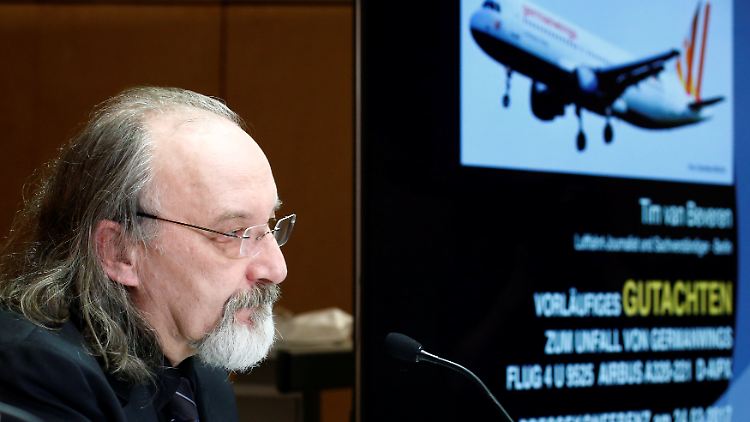 Van Beveren bezweifelt, dass Andreas Lubitz "bei Bewusstsein" war.