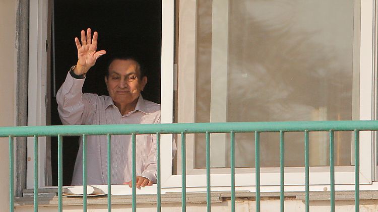Mubarak im Oktober vergangenen Jahres.