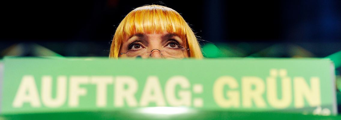 Parteichefin Roth sitzt künftig entgen den eigenen Überzeugungen nicht mehr im Kuratorium der Bewerbergesellschaft für die Olympischen Spiele.