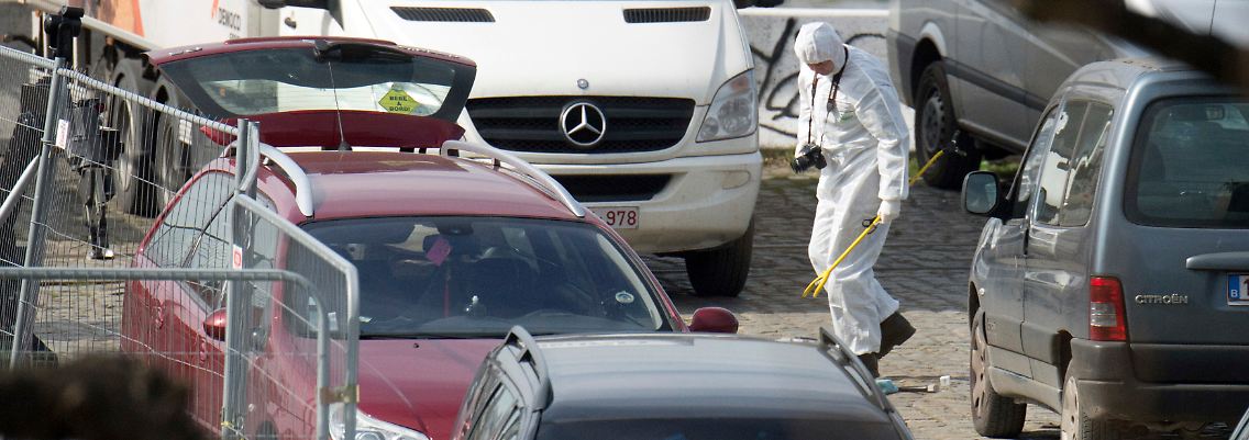 Ermittler untersuchen den Wagen des 39-Jährigen.