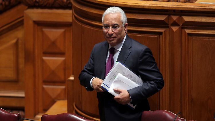 Ministerpräsident António Costa kann beim Defizit die EU-Vorgaben sogar übererfüllen.