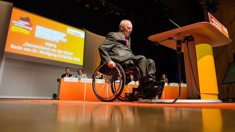 Wolfgang Schäuble ist ein Urgestein der Christdemokraten. An Ruhestand denkt der 76-Jährige noch lange nicht.