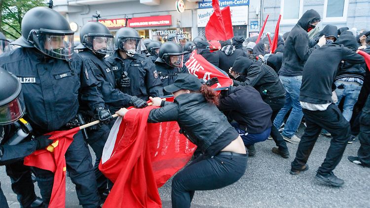 Zur größten G20-Protestveranstaltung werden 100.000 Teilnehmer erwartet.