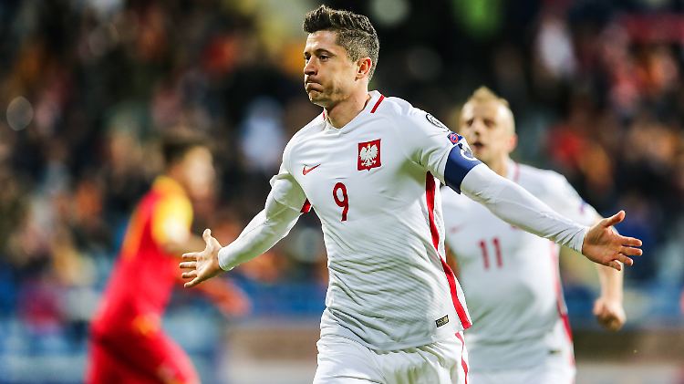 Er trifft und trifft: Robert Lewandowski.