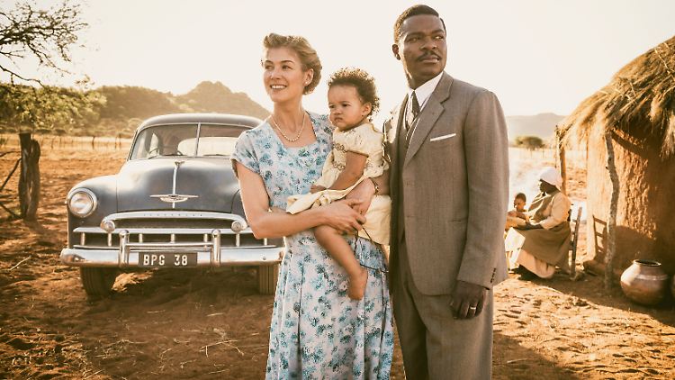 Ruth Williams und Seretse Khama mussten hart für ihre Liebe kämpfen. "A United Kingdom" erzählt ihre Geschichte.