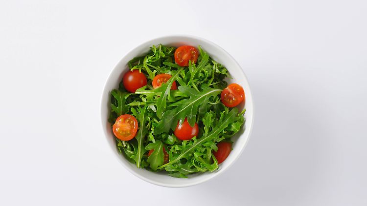 Die positiven Effekte von Salat werden höher bewertet als die Nachteile durch eine Belastung mit Nitrat.