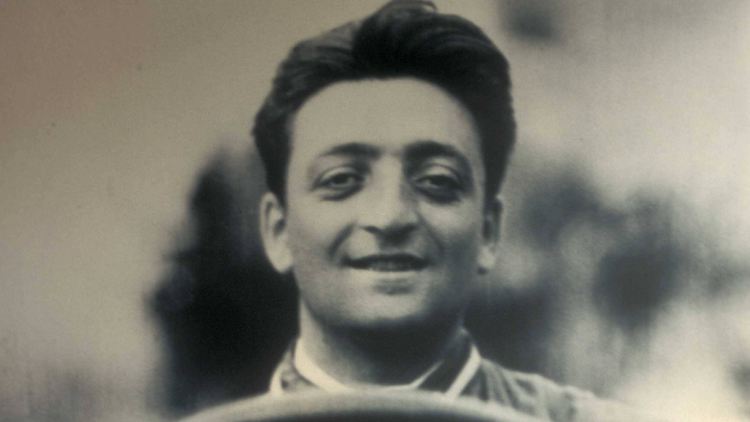 Enzo Ferrari im Jahr 1919.