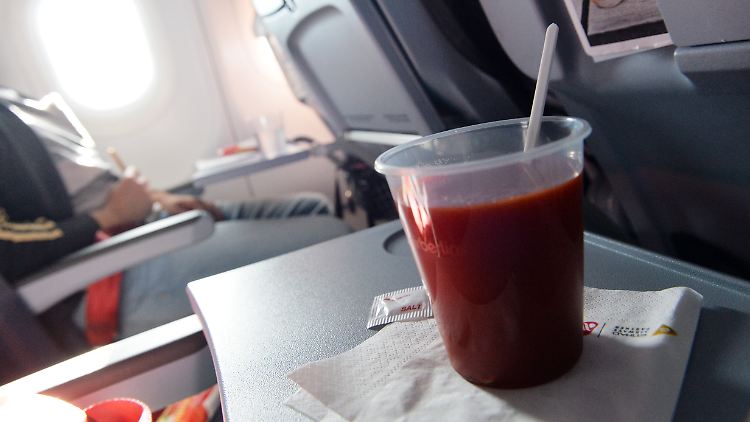 Den Tomatensaft gibt es oft nicht mehr gratis.