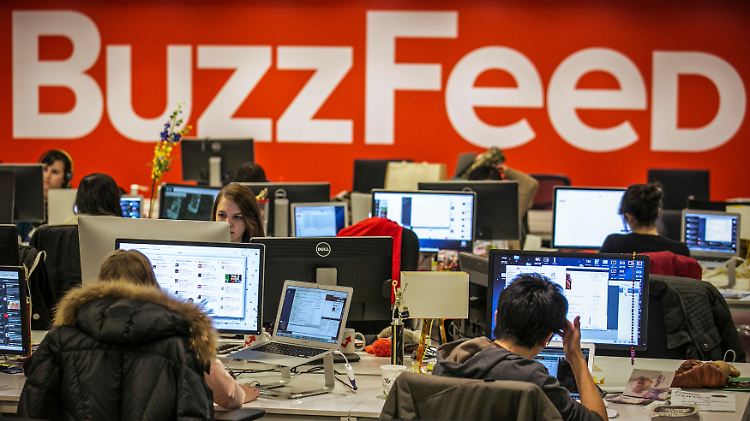 Der Hauptsitz des US-Medienunternehmens Buzzfeed befindet sich in New York.