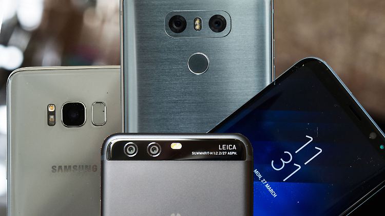 Das Samsung Galaxy S8, das LG G6 und das Huawei P10 sind die ersten drei Flaggschiffe des Jahres. 