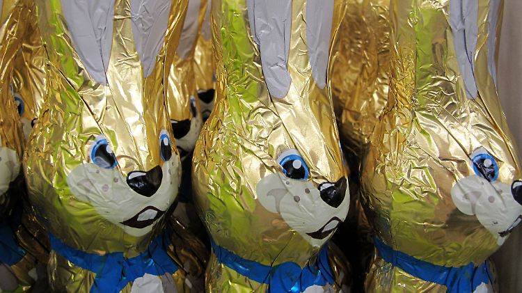 Kein Schokohase war früher ein Schokoweihnachtsmann. 