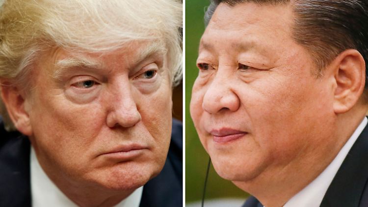 Für das Treffen mit dem chinesischen Staatschef Xi sagt  US-Präsident Trump "schwierige Zeiten" voraus.