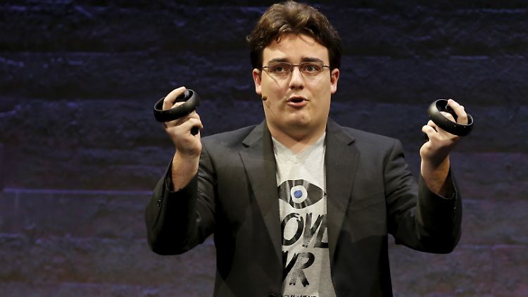 Palmer Luckey verdiente Millionen mit dem Verkauf seines Virtual-Reality-Unternehmens Oculus an Facebook.