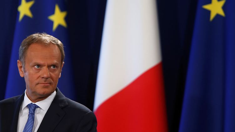 Schlechte Nachrichten für Großbritannien: EU-Ratspräsident Donald Tusk will den Brexit in zwei Phasen aushandeln.