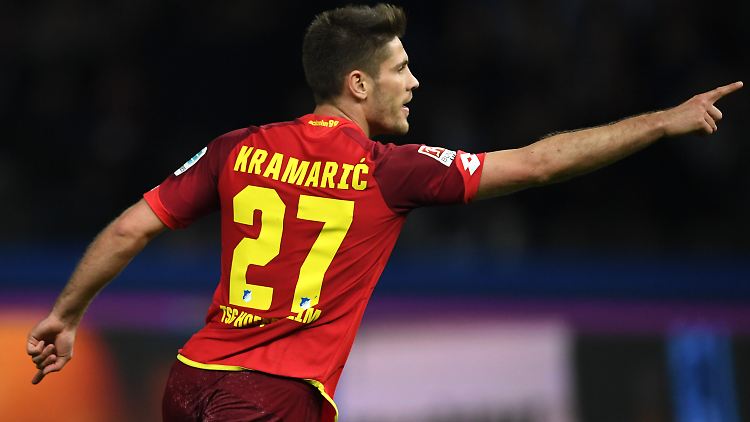 So bejubelte Kamaric seinen Treffer zum 3:1-Endstand.