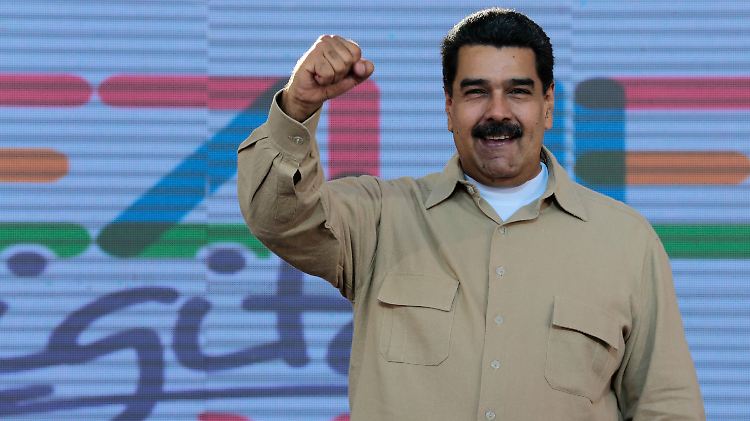 Feiert sich weiterhin selbst, obwohl sein Land seit Monaten in einer schweren Krise steckt: Venezuelas Präsident Maduro